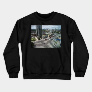 Roundabouts in London for free flow of traffic Crewneck Sweatshirt